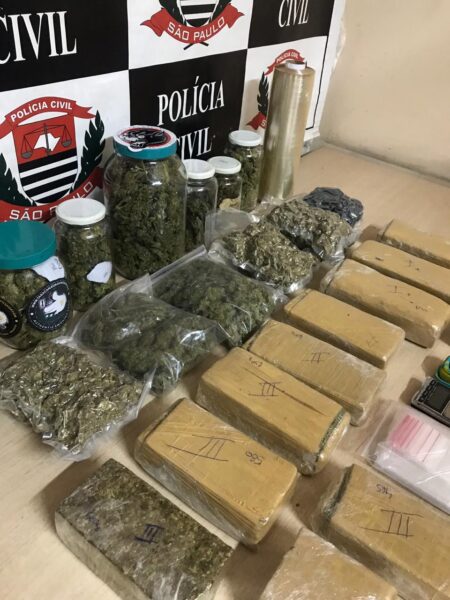 DISE prende homem de 26 anos com mais de 9 kg de maconha, em Piracicaba