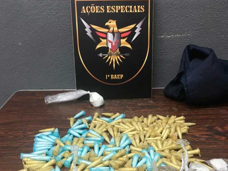 BAEP prende homem suspeito de tráfico de drogas em Campinas