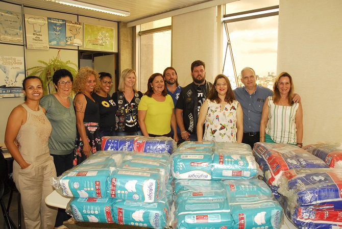 Fundo Social de Piracicaba recebe doação de 420 fraldas