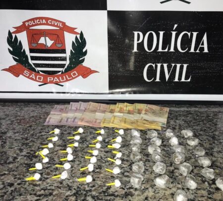 Dois menores são apreendidos e um homem preso por tráfico de drogas em Piracicaba