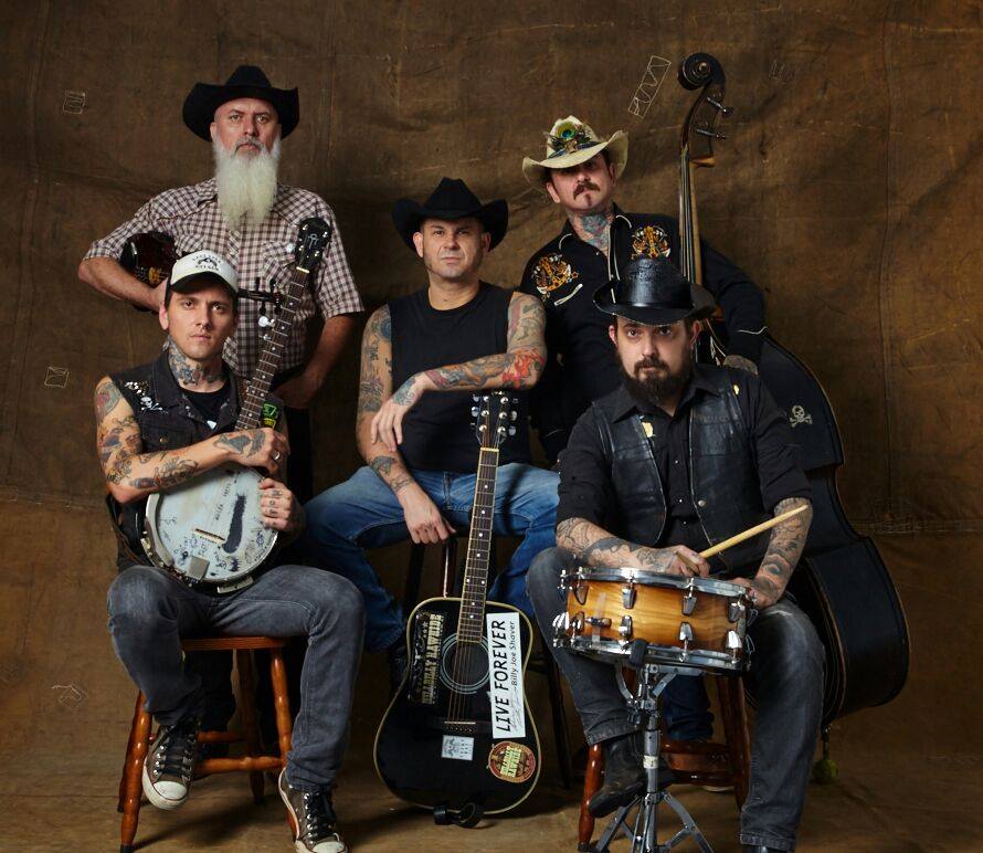 Curitibanos do Hillbilly Rawhide voltam a Piracicaba para show neste sábado (25)