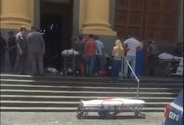 Homem invade igreja em Campinas (SP), e atira contra fieis campinas