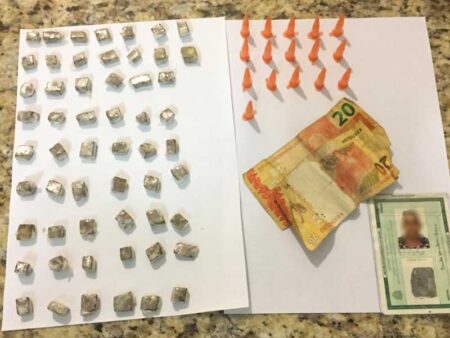 Polícia Militar prende jovem por tráfico de drogas em Capivari