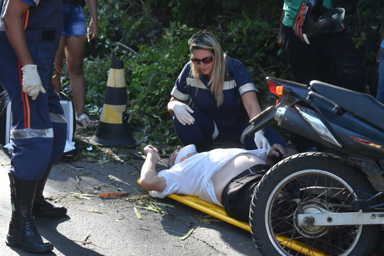 Acidente envolvendo duas motos deixa um ferido em Piracicaba (SP)
