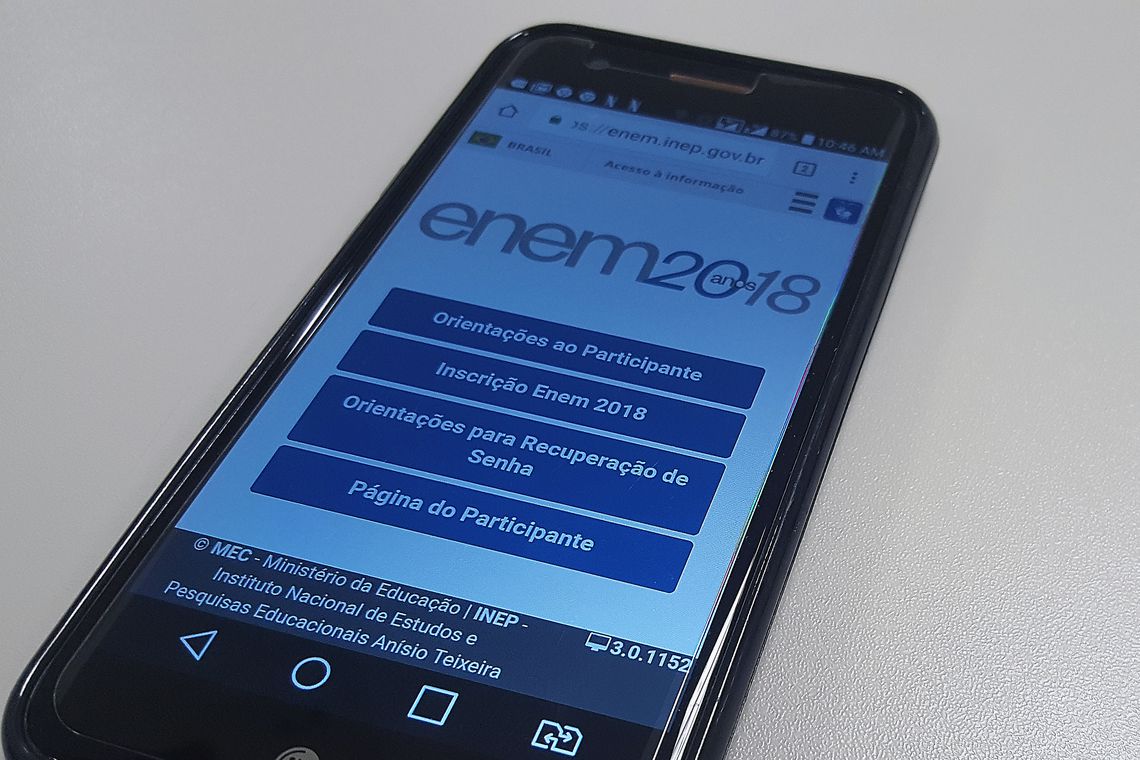 Inep divulga resultado do Enem (Exame Nacional do Ensino Médio)