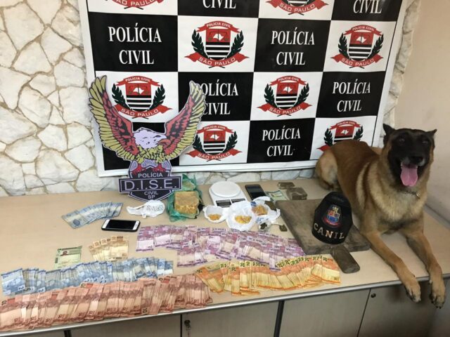 Em Piracicaba (SP), DISE prende ‘gerente’ do tráfico e apreende drogas e dinheiro