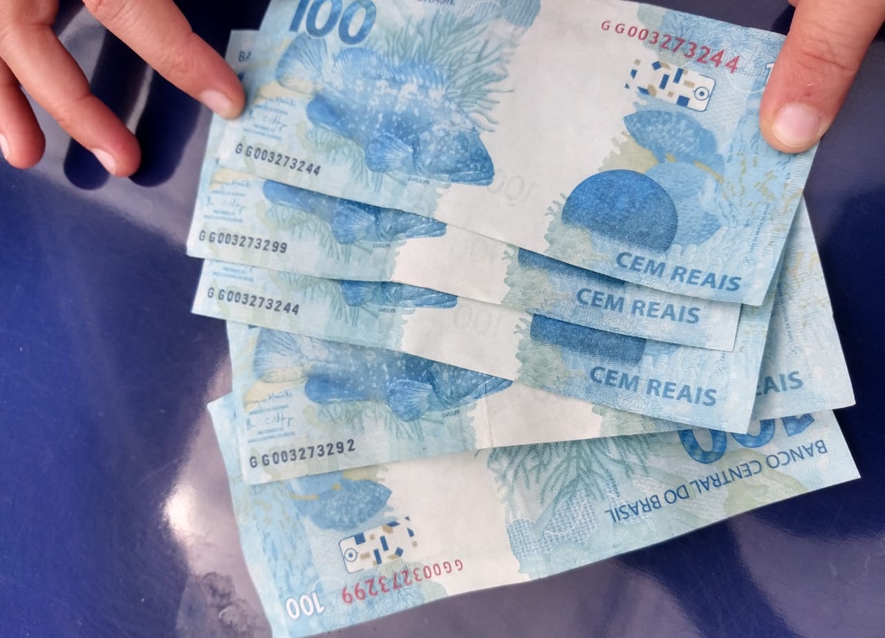 Homem de 20 anos é detido no Centro de Piracicaba com R$ 500 em notas falsas