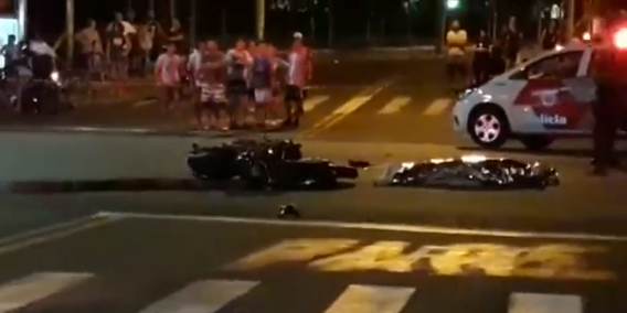 Motociclista de 23 anos morre em acidente de trânsito neste domingo (18)