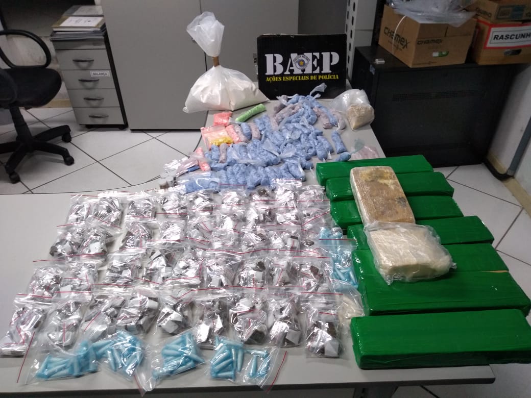 BAEP prende traficante com mais de 10kg de drogas, em Campinas (SP)
