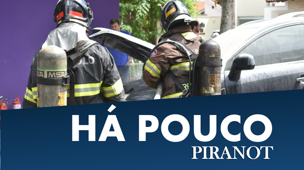 Veículo com três ocupantes pega fogo na manhã desta sexta (15), em Piracicaba