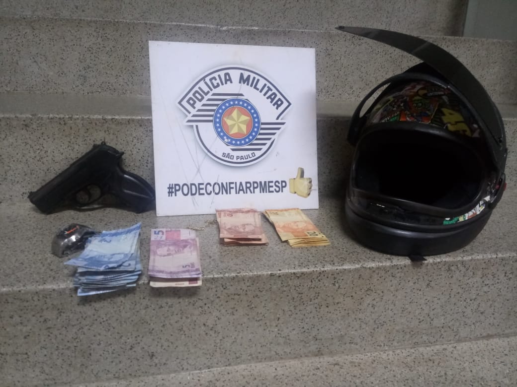 Indivíduo é preso após assaltar loja de conveniência em Piracicaba