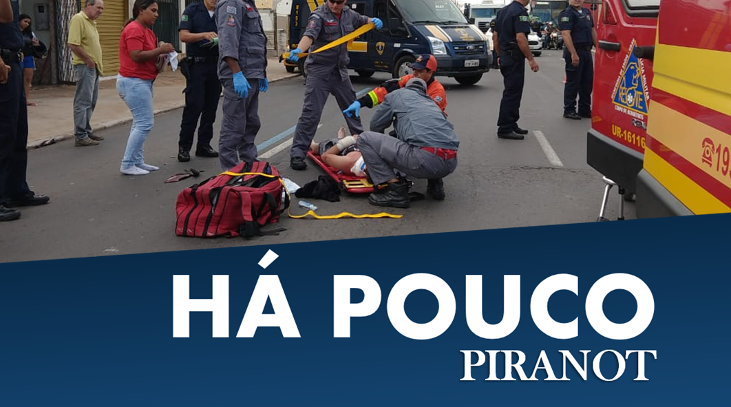 Acidente entre carro e moto causa congestionamento em bairro de Piracicaba