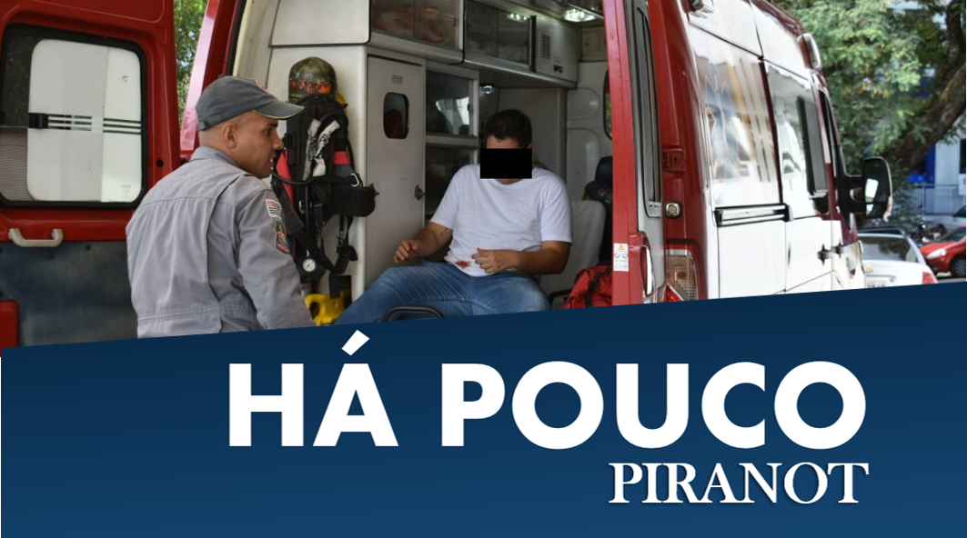 Jovem de 24 anos é assaltado no Centro de Piracicaba e leva facada na barriga