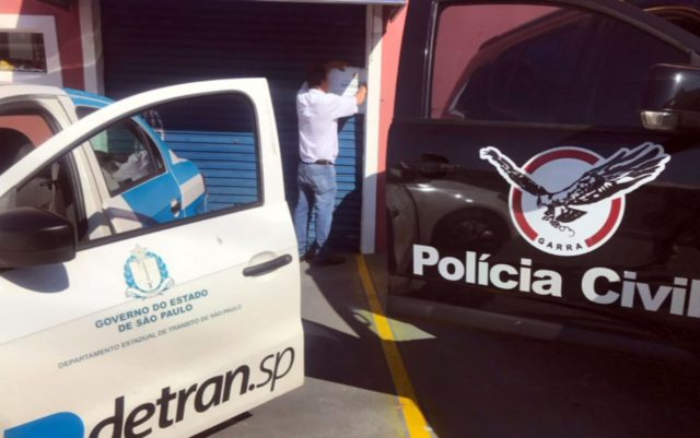 Polícia Civil e Detran interditam autopeças na região de Campinas