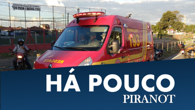 Acidente de moto deixa homem de 33 anos ferido em Piracicaba