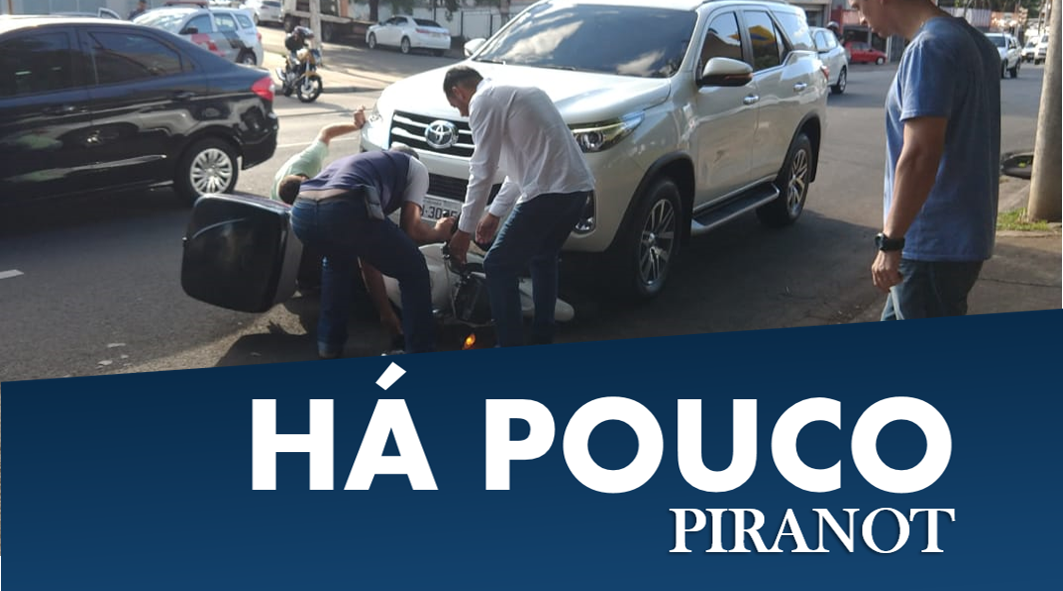 Acidente de trânsito envolvendo carro e moto deixa uma vítima, em Piracicaba