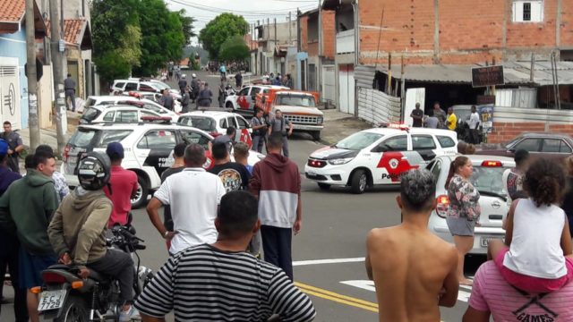 troca de tiros Piracicaba