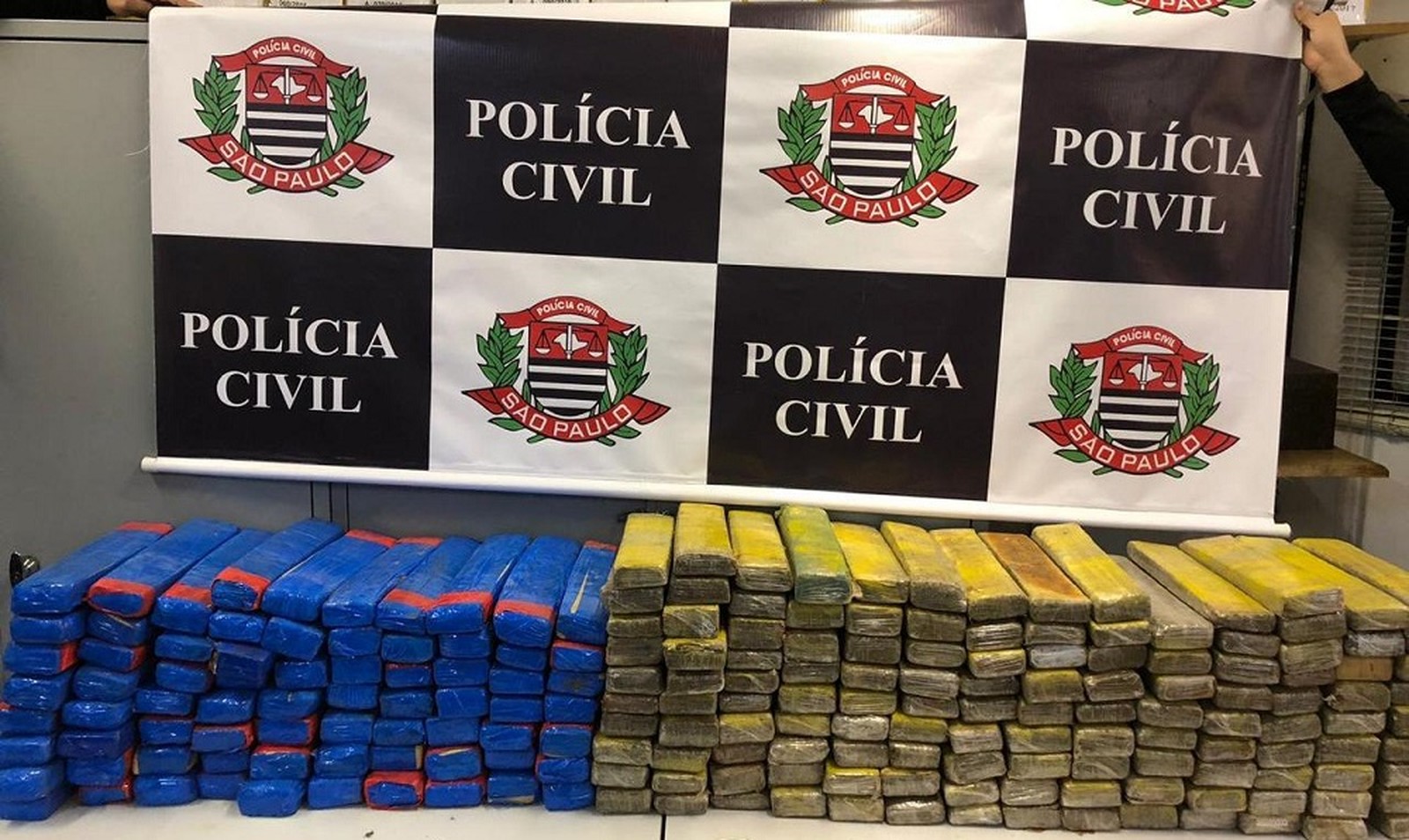 Polícia Civil apreende 200 tijolos de maconha em Campinas