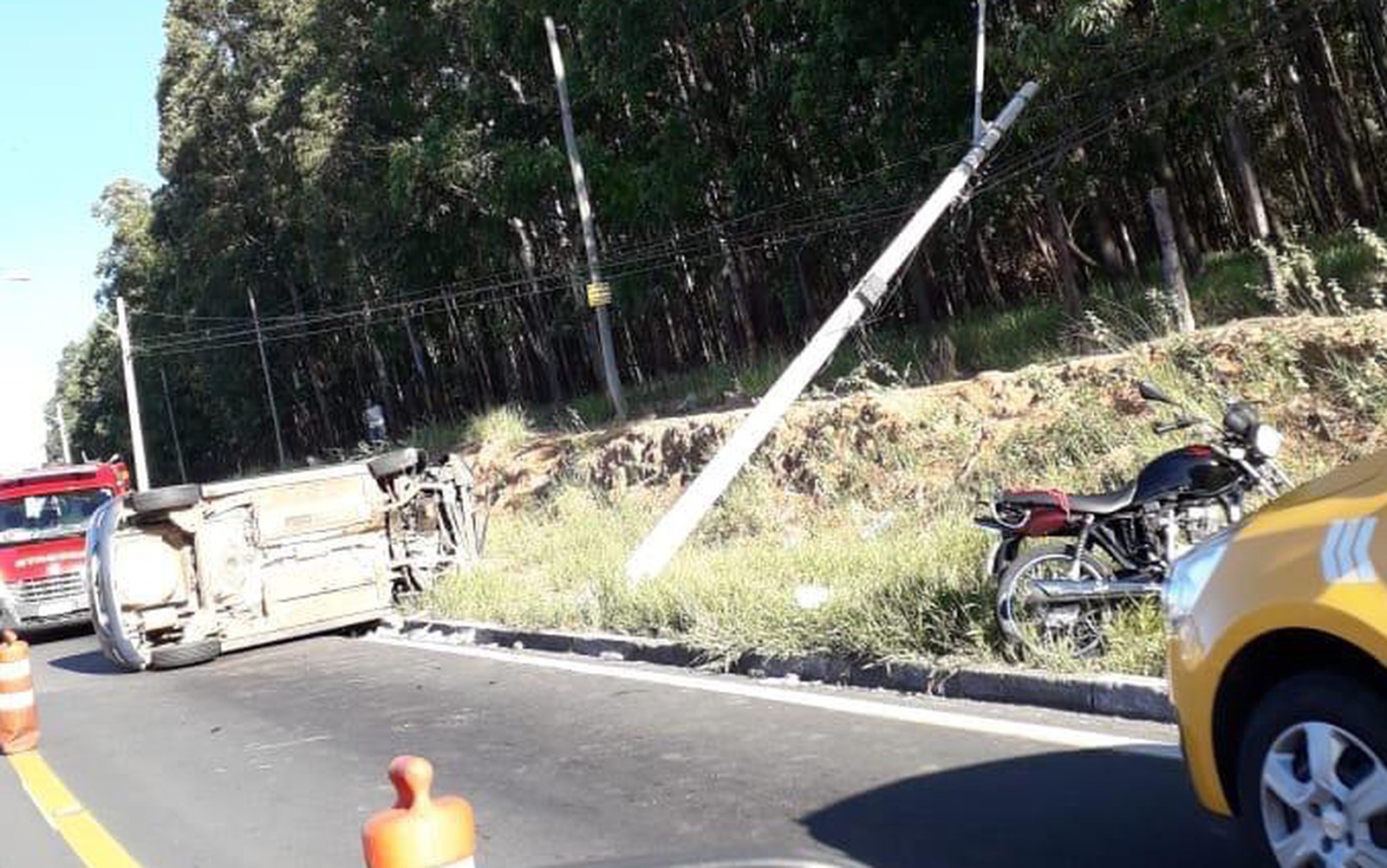 Em Campinas, Avenida John Boyd Dunlop registra dois acidentes em 30 minutos