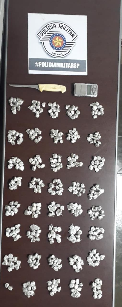 PM prende casal envolvido com tráfico de drogas em Piracicaba