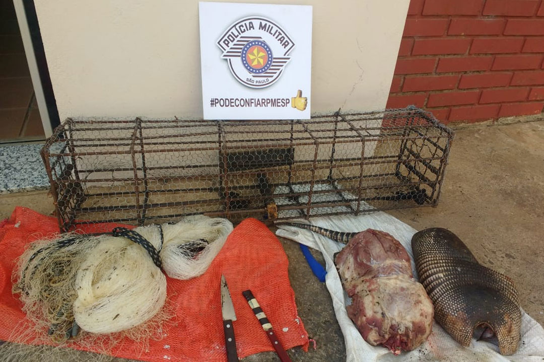 Três pessoas são detidas suspeitas de caça ilegal em Rio das Pedras