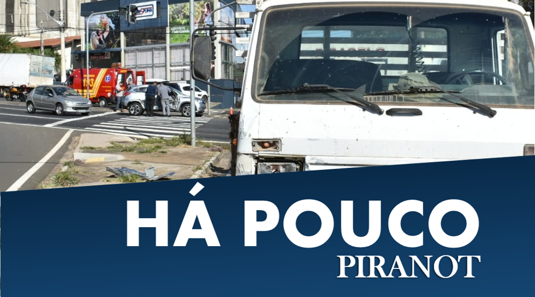 Acidente envolvendo carro e caminhão deixa um ferido, em Piracicaba