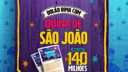 Resultado da Quina 5002, especial de São João, desta segunda (24/06/2019)