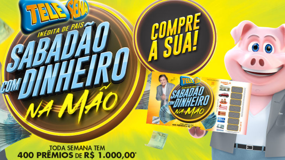 Primeiro sorteio da Tele Sena de Pais já tem data marcada; confira