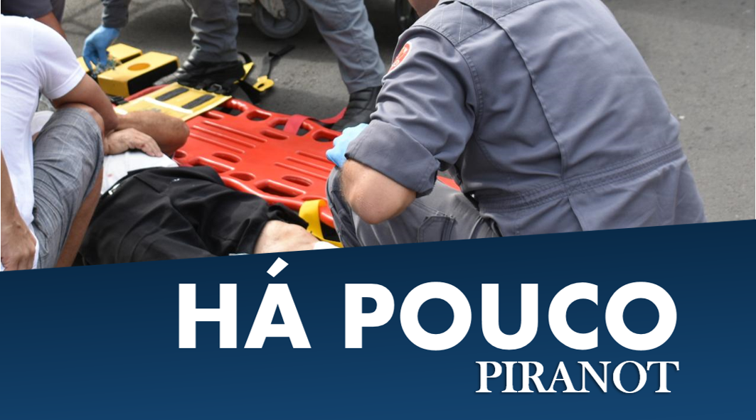 Em Piracicaba, idoso de 81 anos é atropelado por moto e fica gravemente ferido