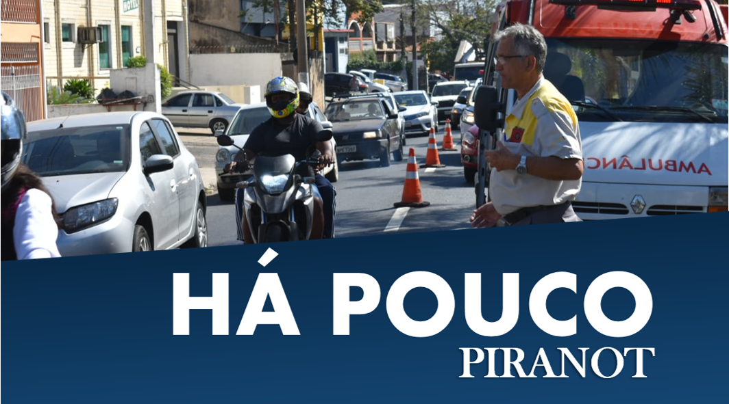 Acidente envolvendo moto e caminhonete congestiona avenida de Piracicaba