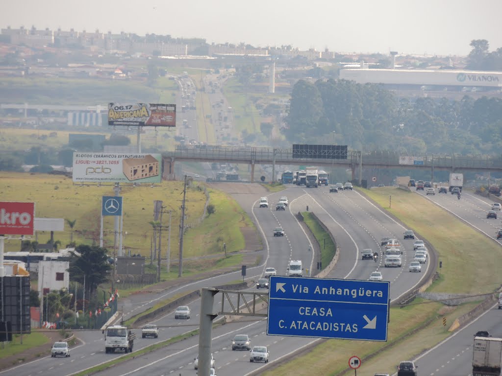 Em Campinas, homem é encontrado morto na Rodovia D. Pedro I