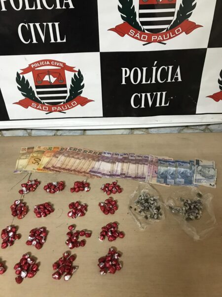 Traficante de 18 anos é preso em operação da DISE nesta quinta (18), em Piracicaba