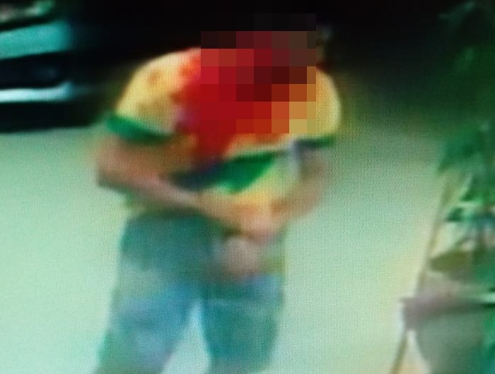 Imagens de câmera de segurança mostram criminoso pedindo socorro em hotel de Rio das Pedras