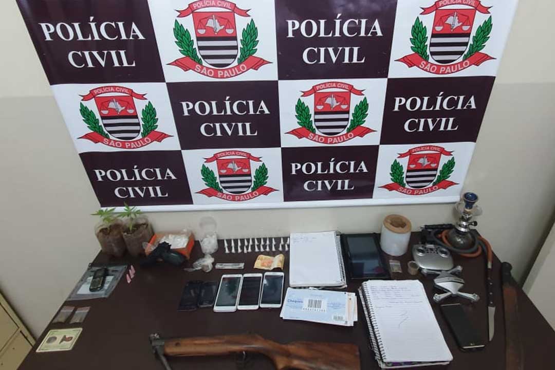 Operação Cólon prende três pessoas envolvidas no tráfico na área rural de Capivari