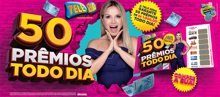 Veja os resultados dos sorteios da Tele Sena de Independência