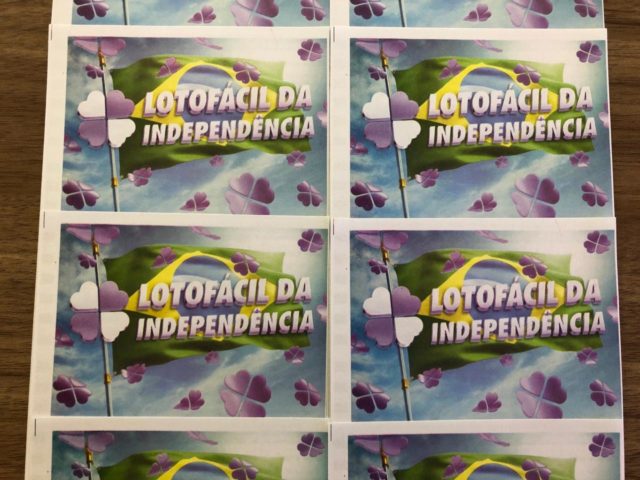 Lotofácil da Independência sorteia R$ 95 milhões hoje (06) lotofácil da independência