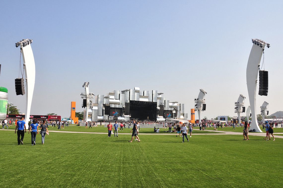 Primeiro dia de Rock in Rio gera 34 toneladas de lixo