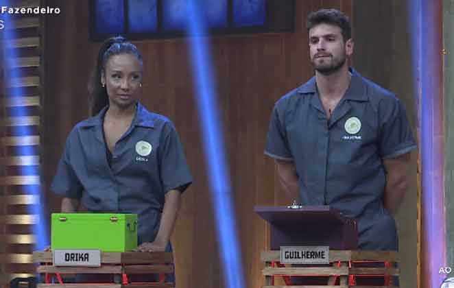 Enquete A Fazenda 11: Drika ou Guilherme, quem você quer eliminar?