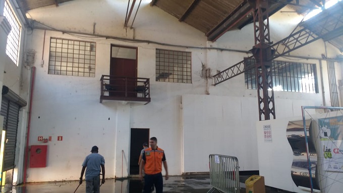 Em Piracicaba, Defesa Civil faz rescaldo no Barracão 9 do Engenho Central