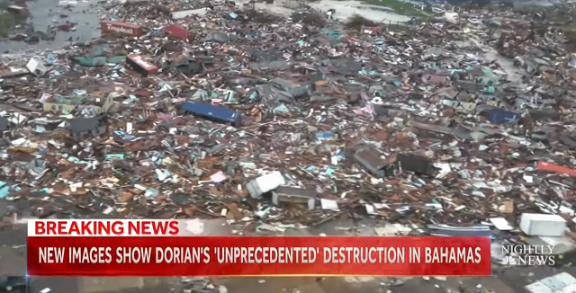 Novas fotos e vídeos aéreos mostram destruição causada pelo furacão Dorian