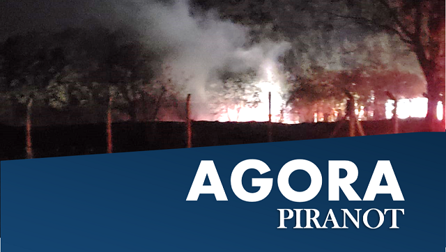 Fogo se espalha e ameaça empresas em rodovia de Piracicaba