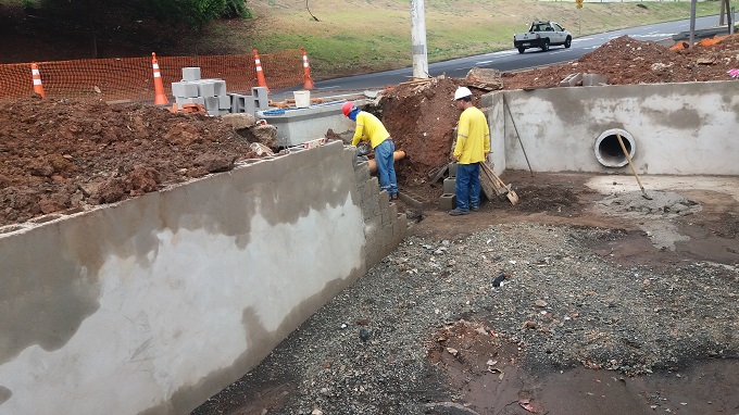 Em Piracicaba, obras na Avenida 1º de Agosto evitam inundação após forte chuva