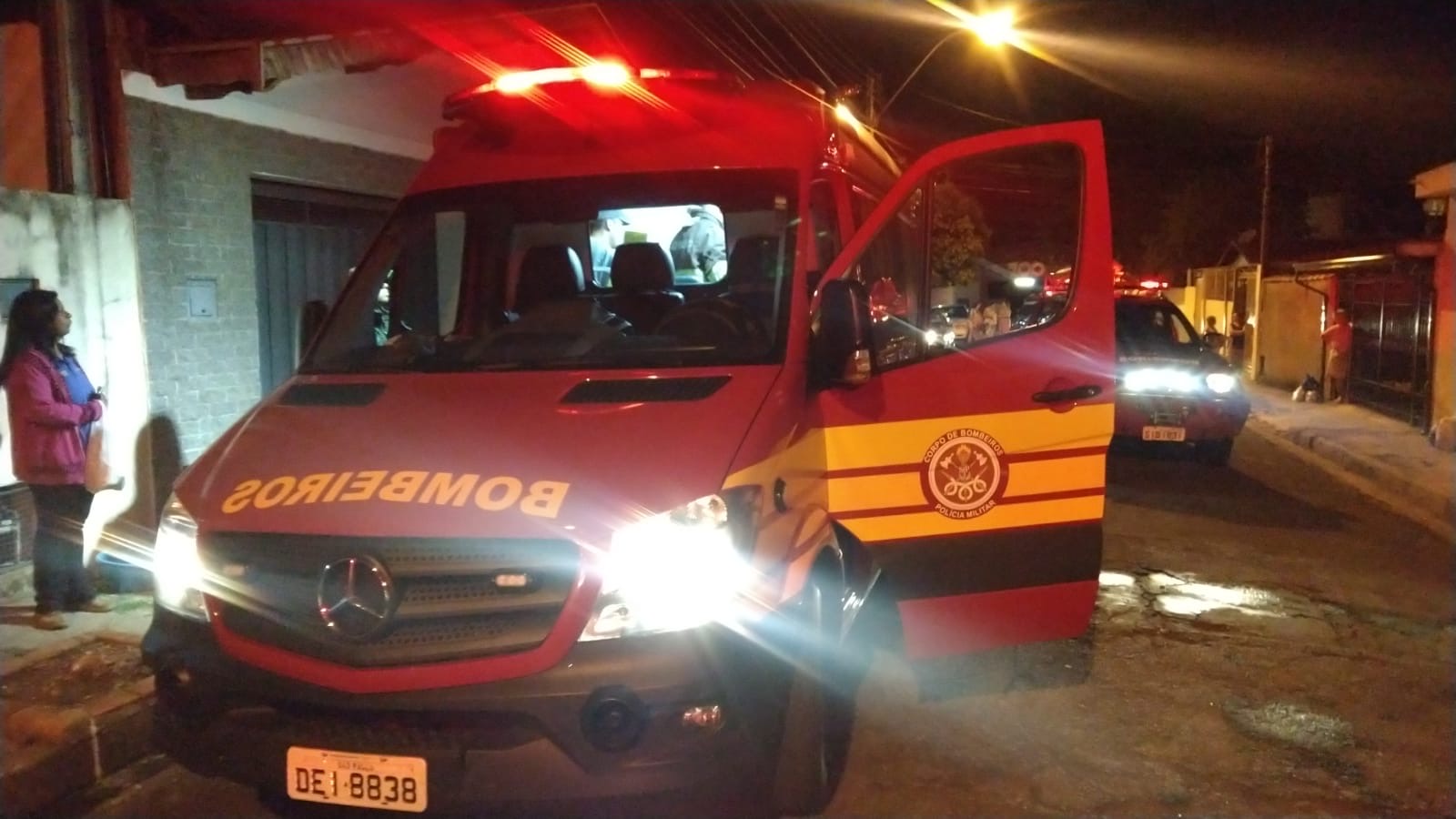 Idoso é socorrido com queimaduras em Piracicaba após colchão pegar fogo