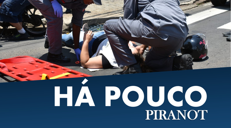 Acidente entre moto e caminhonete deixa uma vítima, em Piracicaba