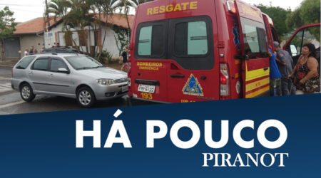 Colisão entre carro e moto deixa motoqueiro gravemente ferido, em Piracicaba