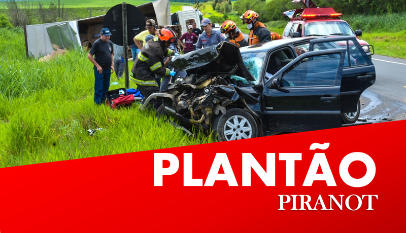 Duas pessoas morrem em grave acidente de trânsito nesta manhã, em Piracicaba