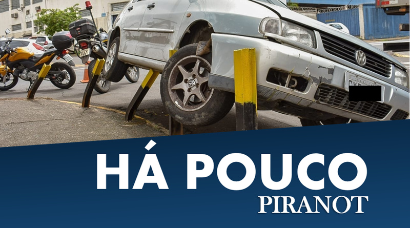 Em Piracicaba, homem perde controle de veículo e fica preso em barras de ferro