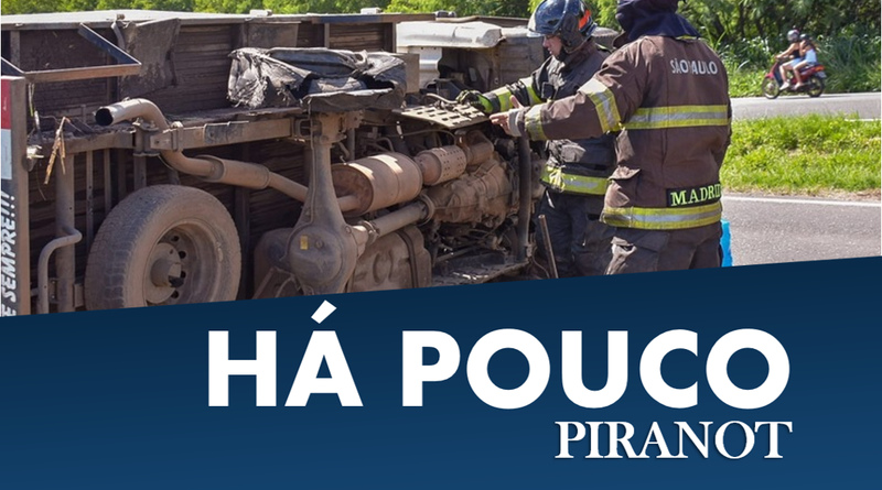 Após estouro de pneu, veículo capota em rodovia de Piracicaba e deixa uma vítima