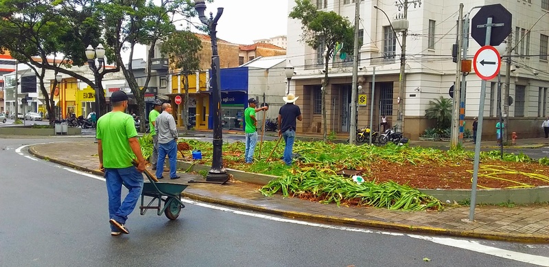 Projeto de paisagismo na Praça José Bonifácio começa nesta terça-feira (28)
