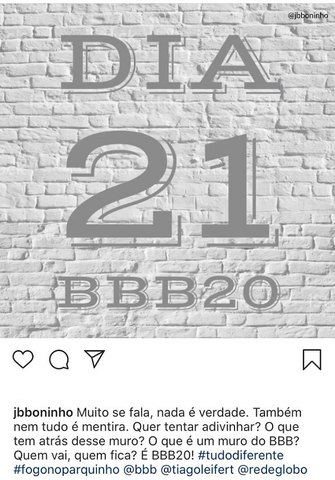 Enquete BBB20: Boninho fala em muro e dá novas dicas; vai assistir?